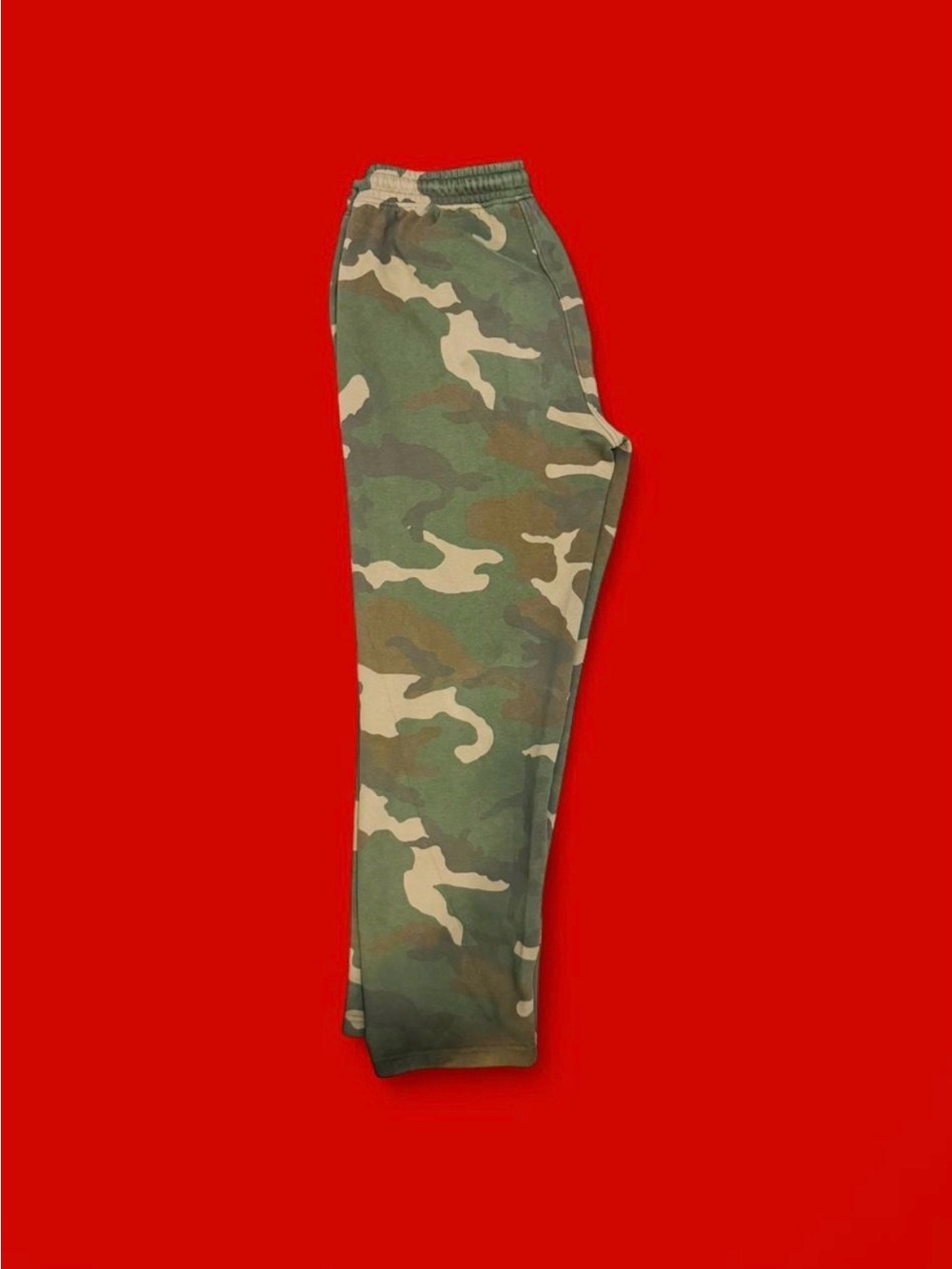 GAP Men’s Green Camo Jogger Sweatpants